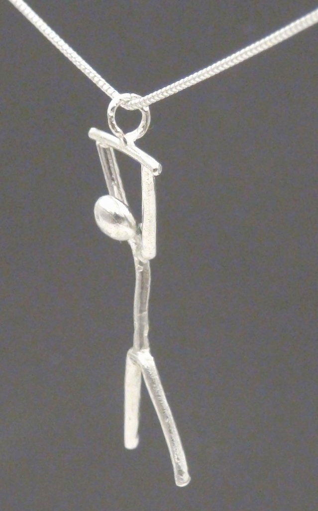 Hanging from a Bar - side view